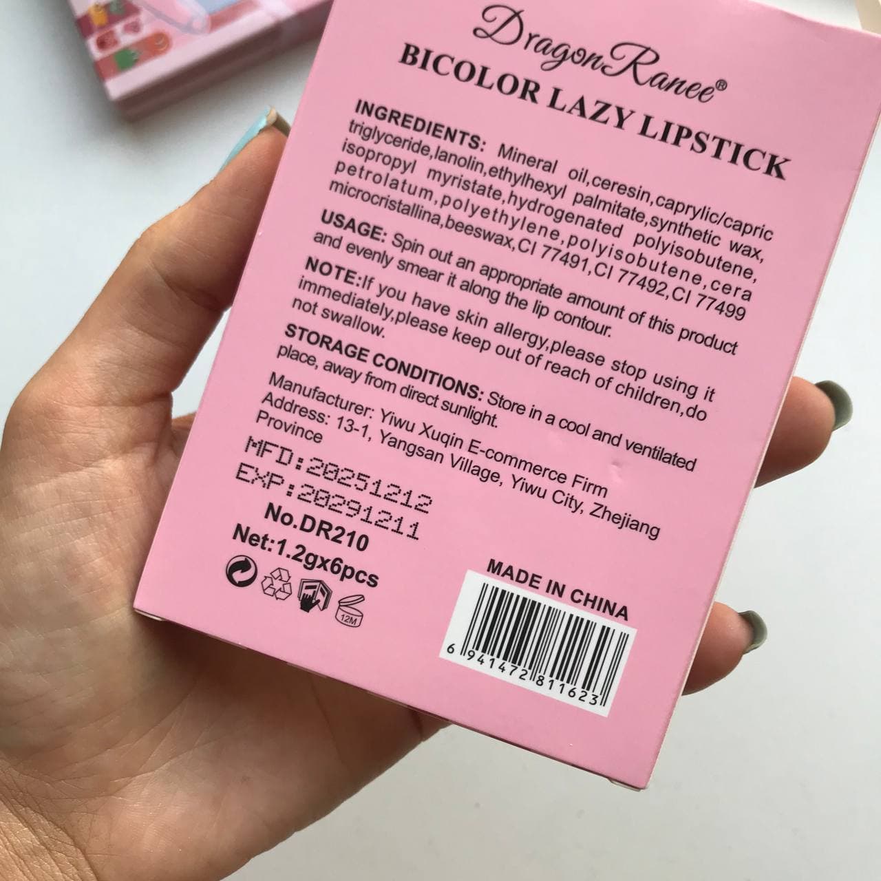 رژ لب دو رنگ امبره دراگون — تصویر ۵