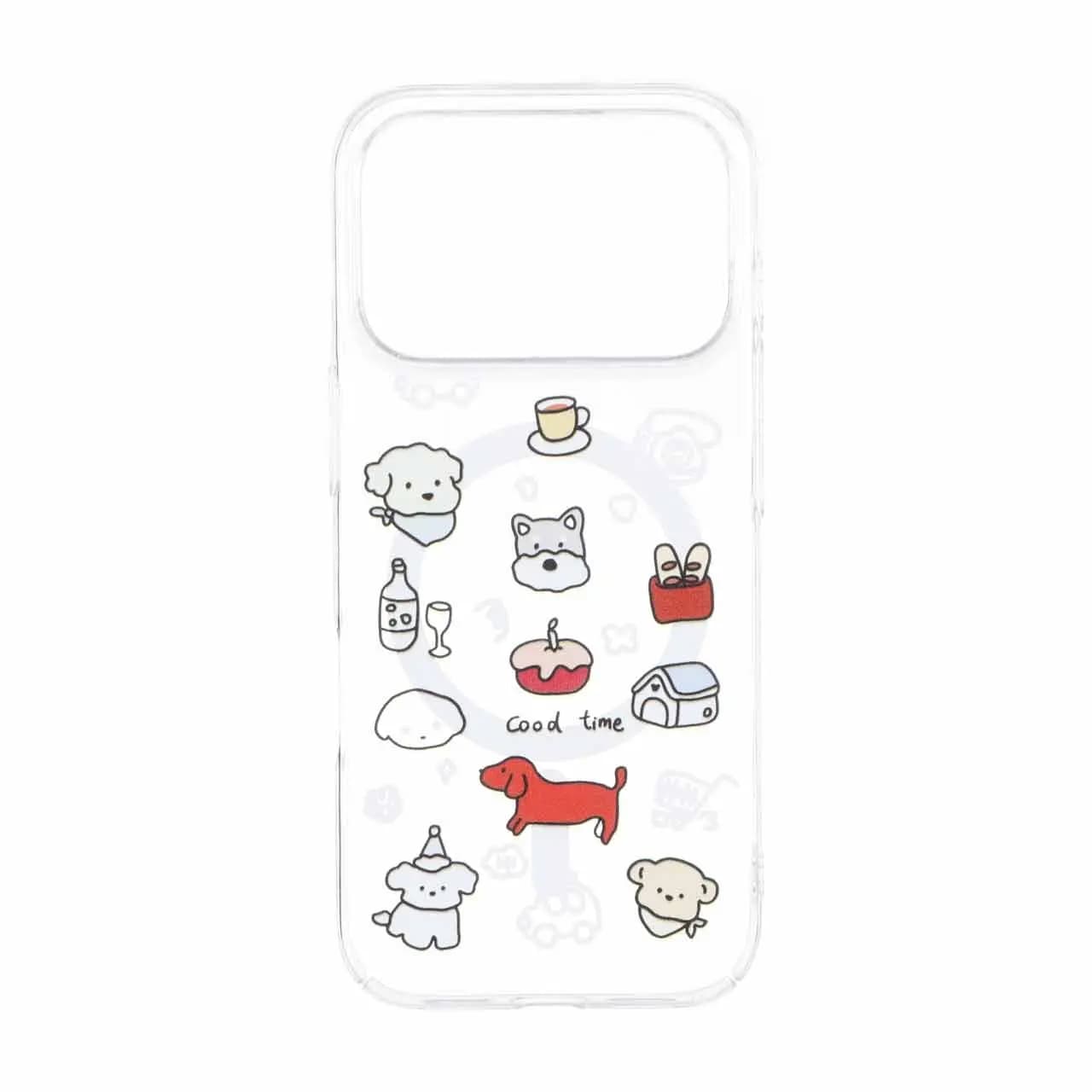 قاب Cute کریستالی طرح مگ سیف Apple iPhone 17 Pro / iPhone 18 Pro – کد 709