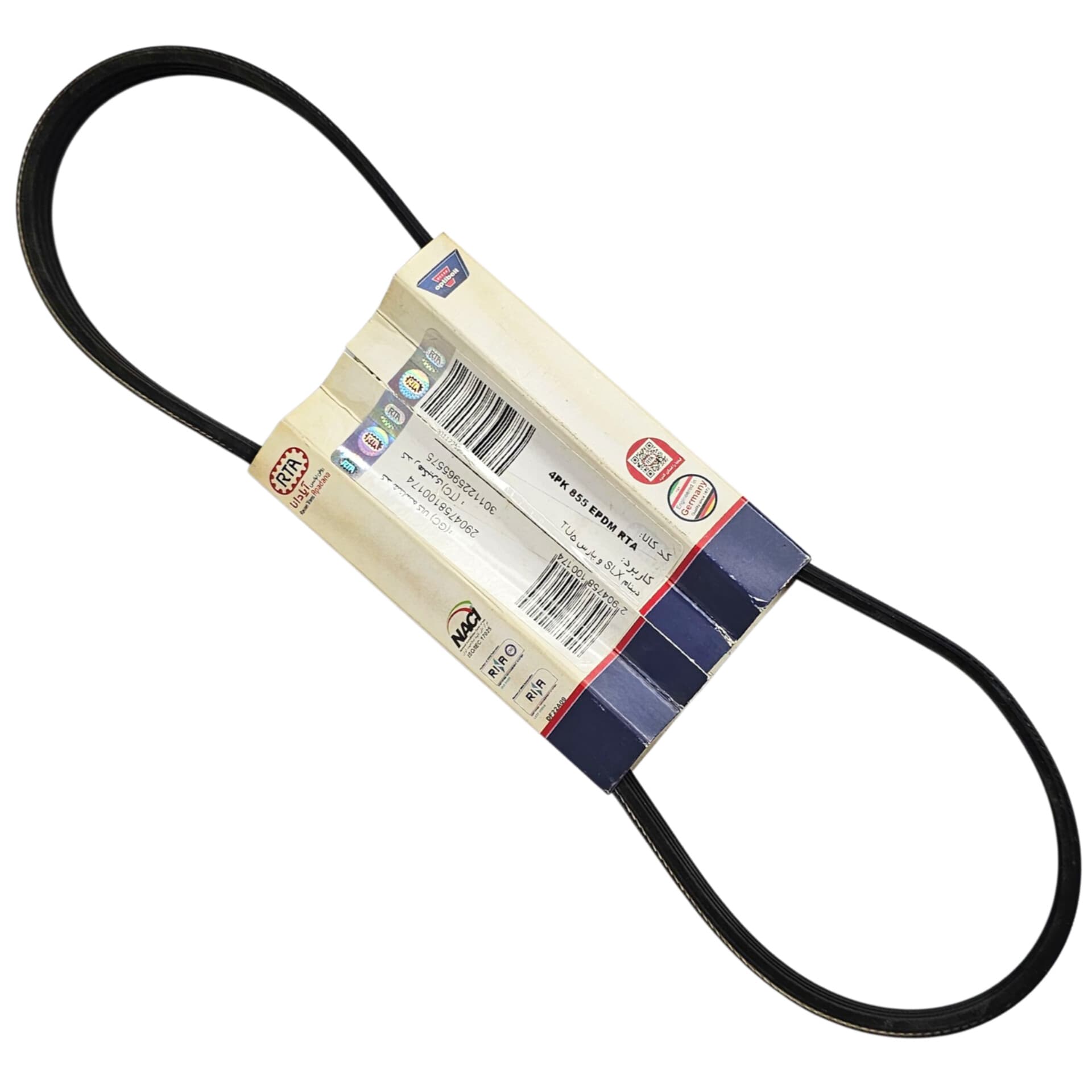 تسمه 855 دینام پژو پارس تیپ 5 – SLX OBTI Belt (اوبتی بلت) — تصویر ۴