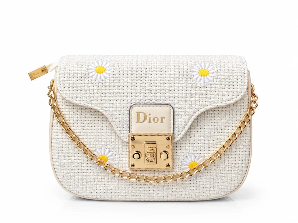 کیف فانتزی دیور مدل بابونه Daisy Belle — تصویر ۴