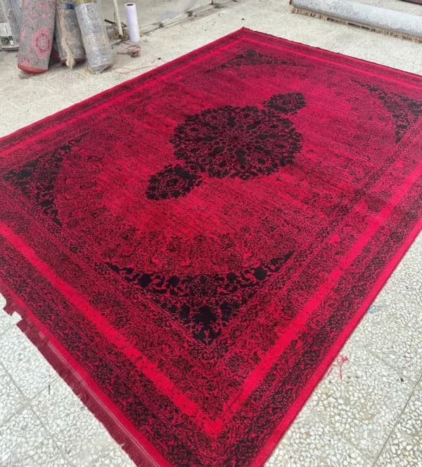 فرش وینتیج کهنه نما لاکی اقتصادی