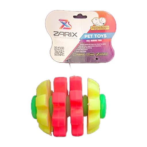 توپ بازی سگ و گربه طرح ستاره بزرگ زاریکس (Zarix)
