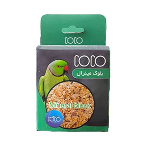 سنگ مینرال بلوک معدنی پرندگان کوکو (Coco)