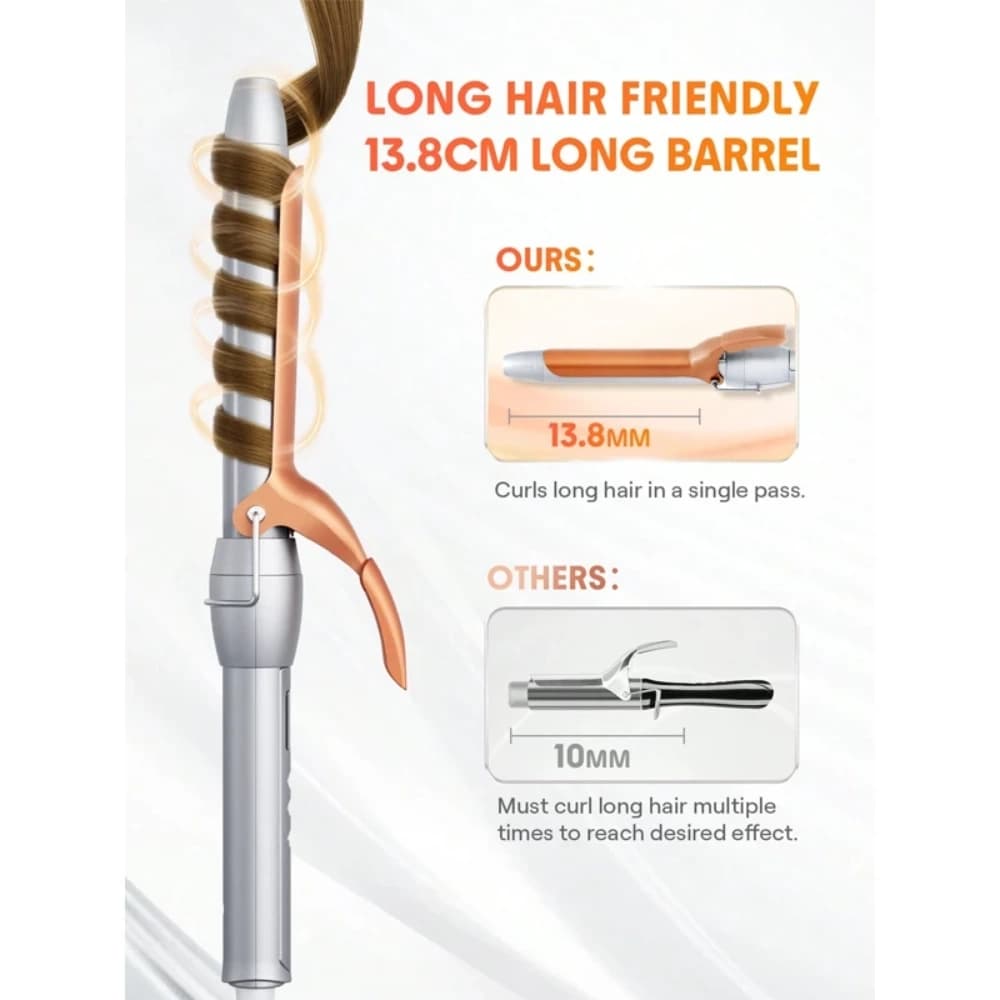 دستگاه فرکننده جادوئی مو Sheglam it-curl 9 — تصویر ۵