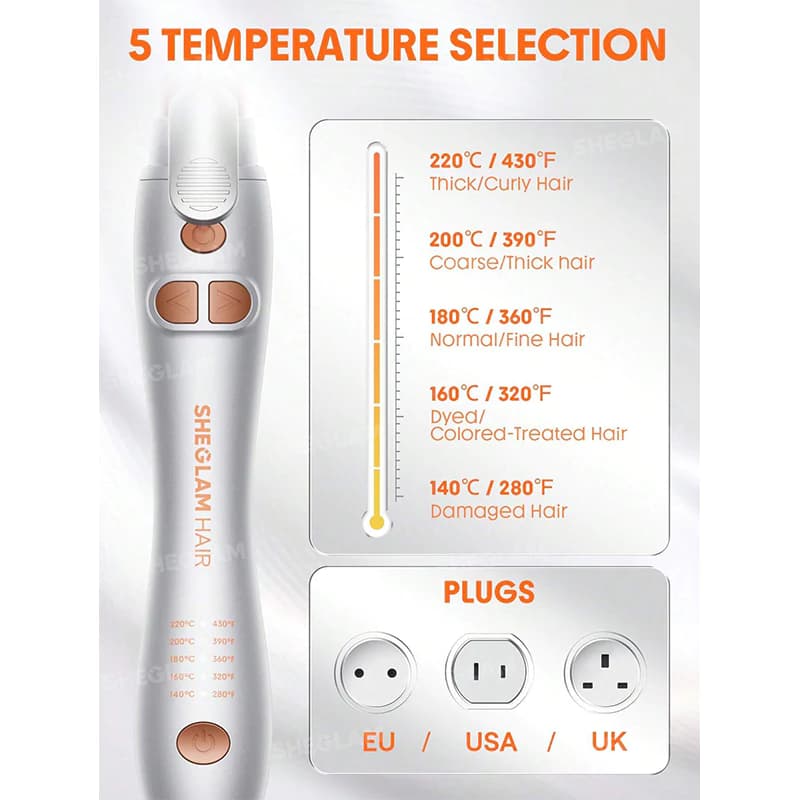 دستگاه فرکننده جادوئی مو Sheglam it-curl 25 — تصویر ۴
