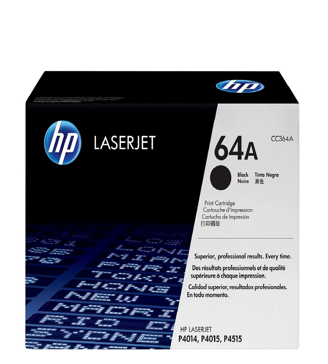 کارتریج تونر مشکی HP 64A (CC364A) گرید A وارداتی | یک سال گارانتی تعویض