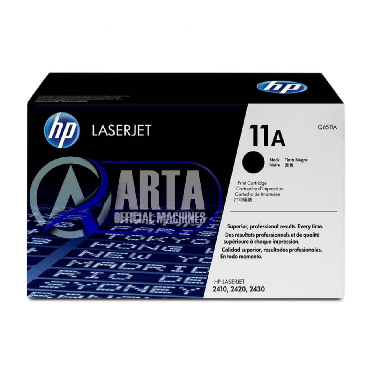کارتریج تونر مشکی HP 11A (Q6511A) گرید A وارداتی | یک سال گارانتی تعویض