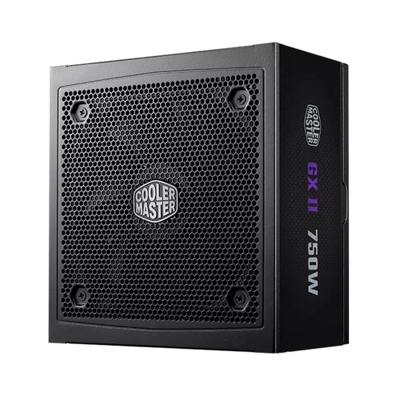 پاور 750 وات Cooler master GXII Gold 750W استوک در حد نو گارانتی تا 1406/07