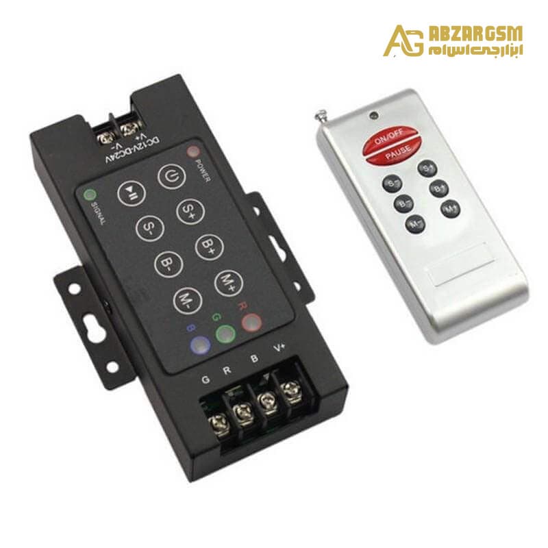 درایور و کنترلر RGB تک خروجی – کنترل از راه دور RFT-30A