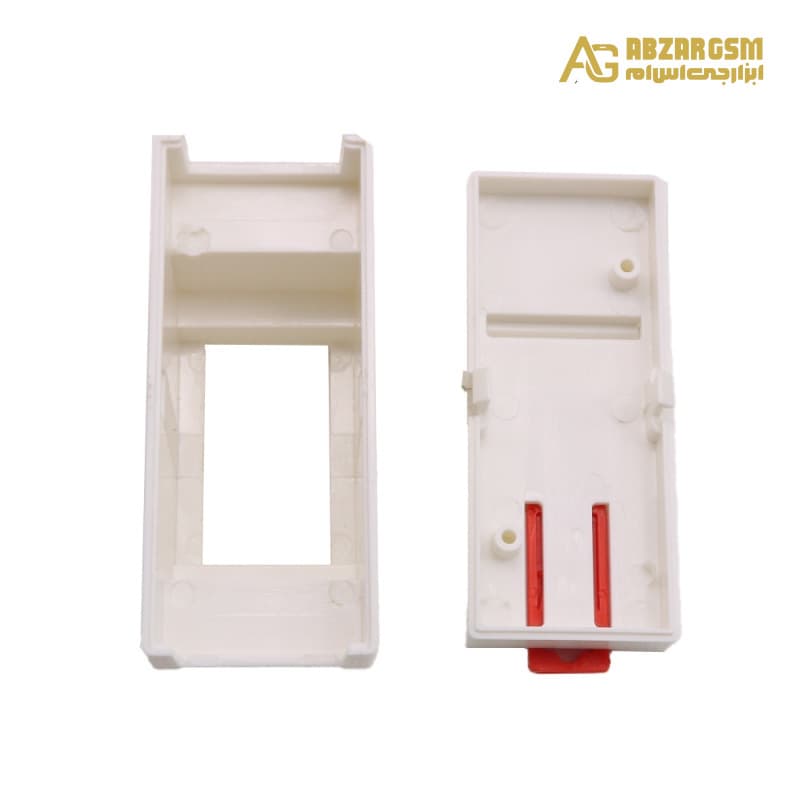 جعبه ریلی Rail Box سفید وارداتی 88x37x59mm — تصویر ۲