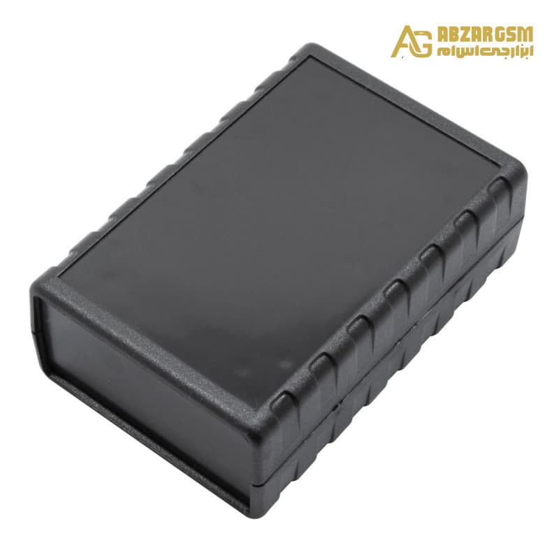 جعبه برد پلاستیکی چهار تکه مشکی مدل BMD سایز 134x90x45mm
