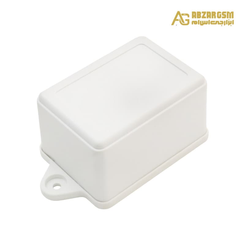 جعبه برد پلاستیکی سفید پیچ خور مدل BMW-B سایز 65x45x40mm