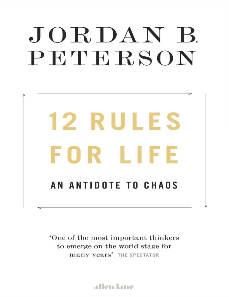 کتاب 12 Rules for Life: An Antidote to Chaos (۱۲ قانون برای زندگی: پادزهری برای آشفتگی) نسخه انگلیسی PDF | جردن بی. پیترسون