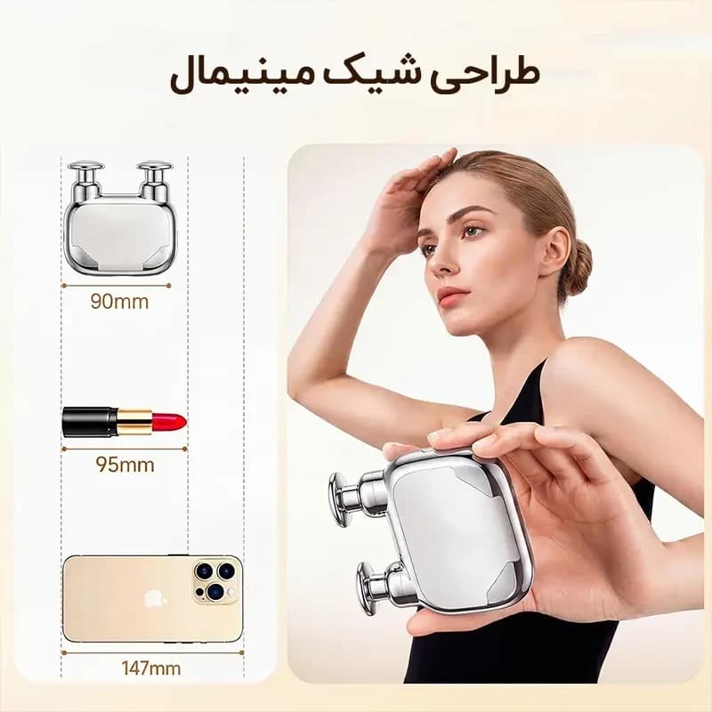 ماساژور تفنگی دو سر گرین لاین Mini Flex مدل GNMINFLXMGSL — تصویر ۶