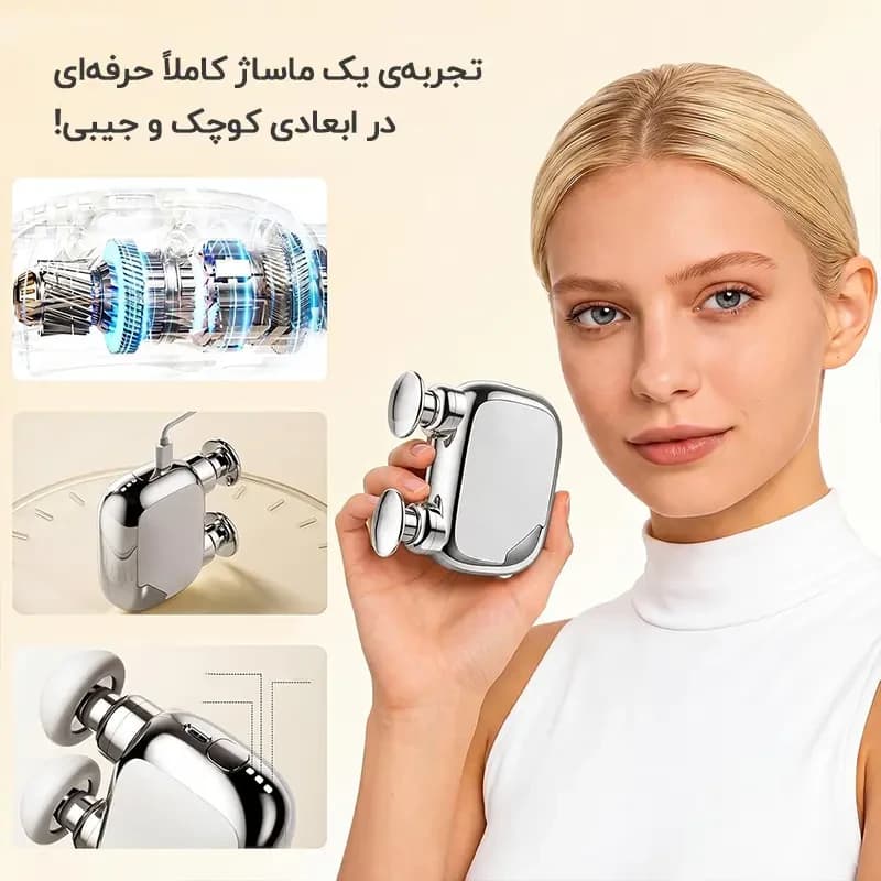 ماساژور تفنگی دو سر گرین لاین Mini Flex مدل GNMINFLXMGSL — تصویر ۵