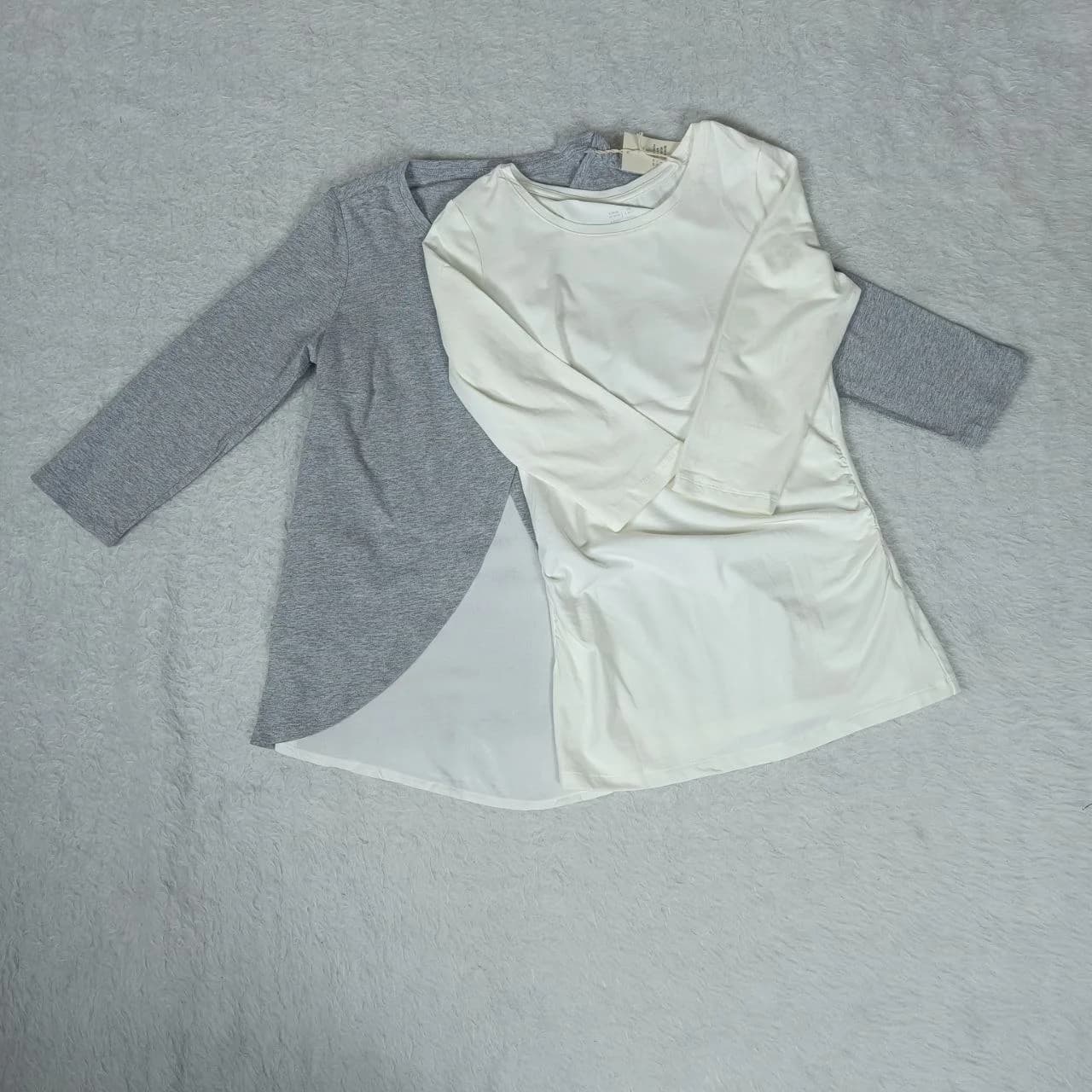 مجموعه ۲تایی بلوز حاملگی زنانه برند اسمارا کد W0395 — تصویر ۸