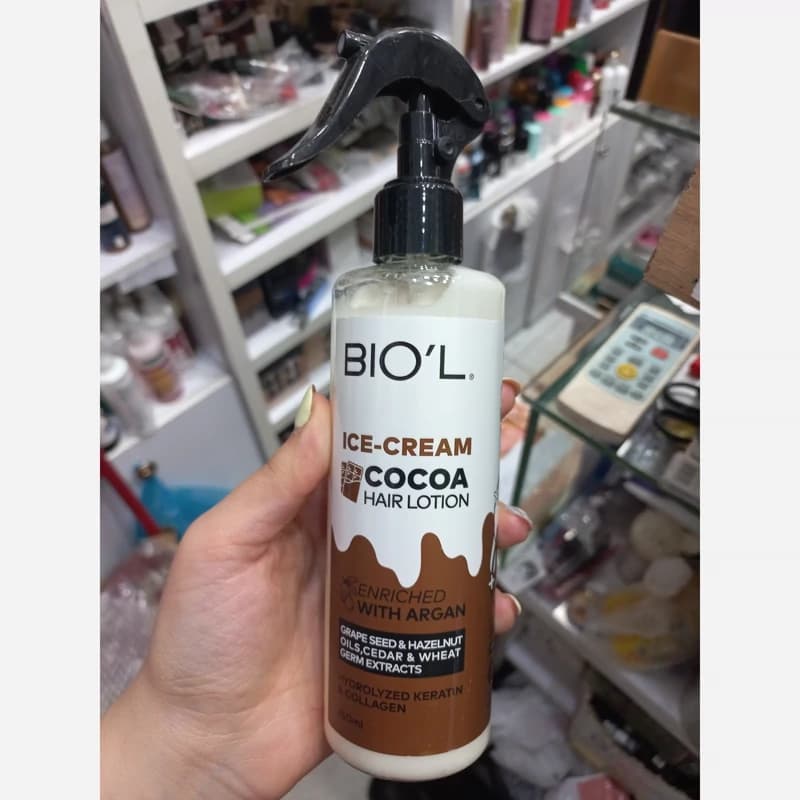 لوسیون مو بیول Biol مدل آیس کریم کاکایو