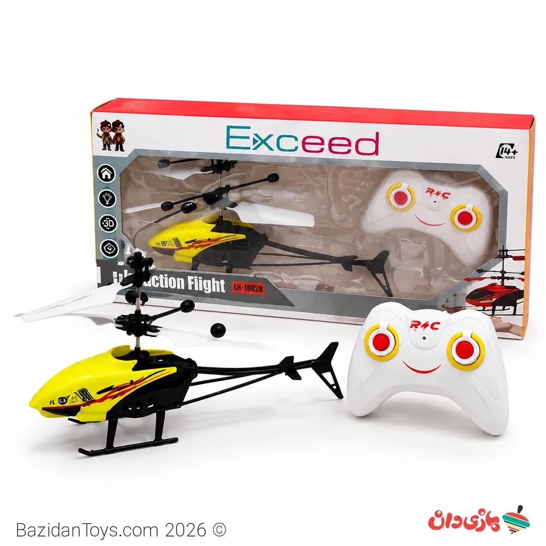 هلی کوپتر سنسوری شارژی کنترلی Exceed +4