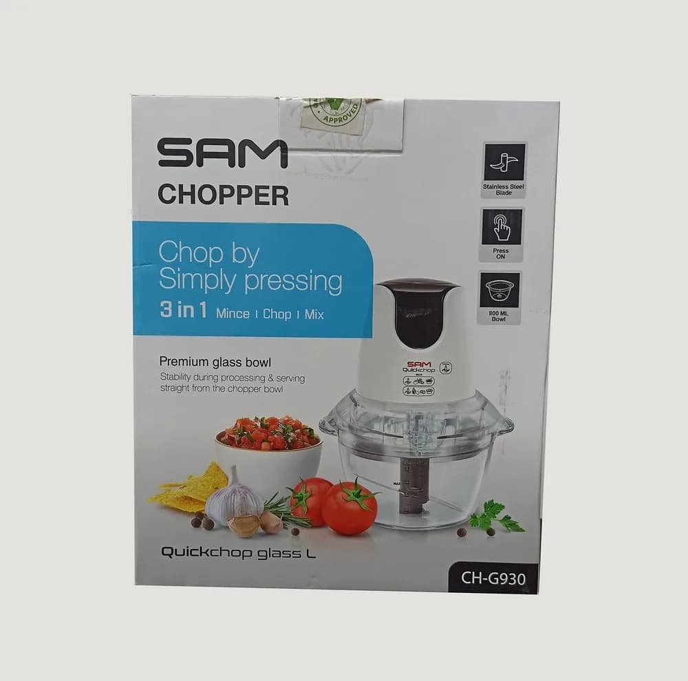 خردکن ۵۰۰ میلی‌لیتر سام مدل CH-G930W — تصویر ۲