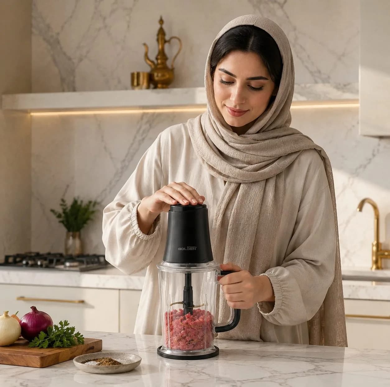 خردکن 3 لیتری گلدن کیچن مدل Gk230 — تصویر ۸