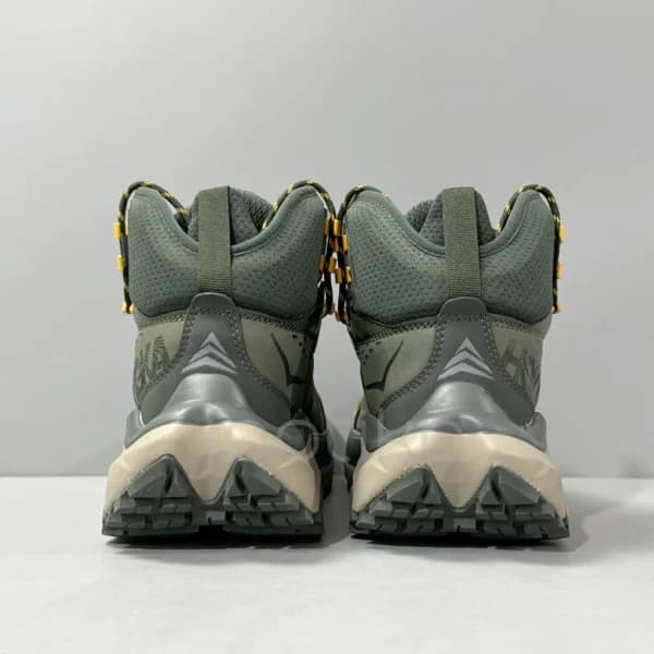 کفش کوهنوردی هوکا گورتکس سبز زیتونی / زرد Hoka Kaha 2 High GTX — تصویر ۵