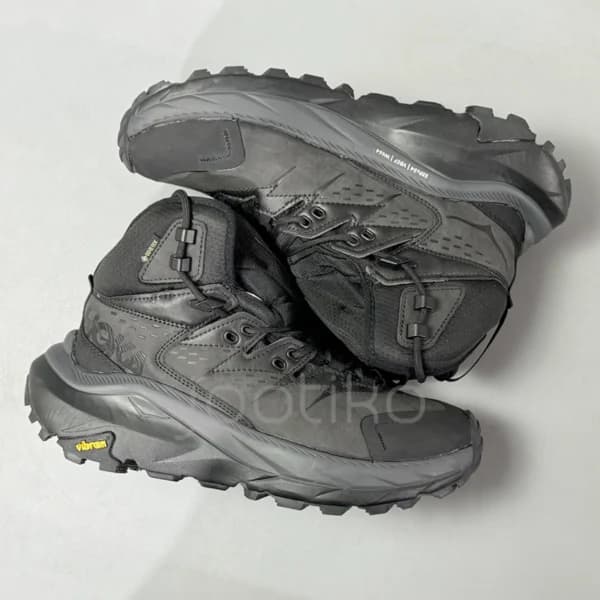 کفش کوهنوردی هوکا گورتکس مشکی Hoka Kaha 2 High GTX Black — تصویر ۲