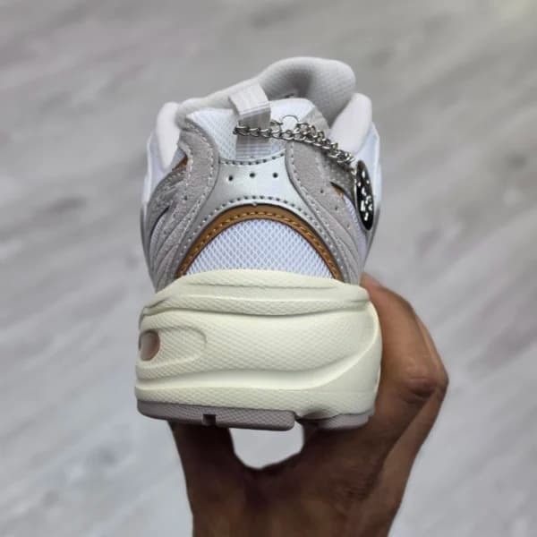 کفش نیوبالانس 530 سفید خاکی New Balance MR530HX — تصویر ۶