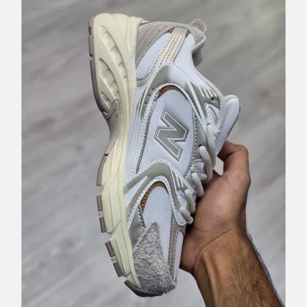کفش نیوبالانس 530 سفید خاکی New Balance MR530HX — تصویر ۴