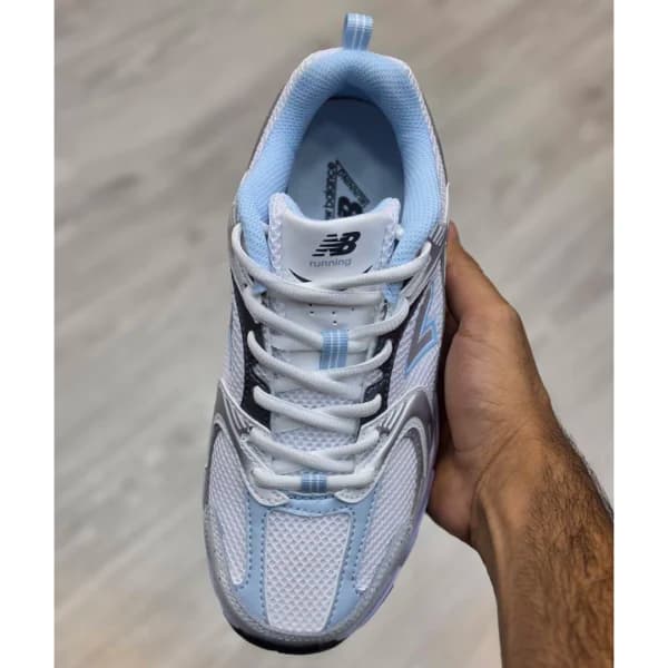 کفش نیوبالانس 530 سفید سیلور آبی New Balance MR530RA — تصویر ۳
