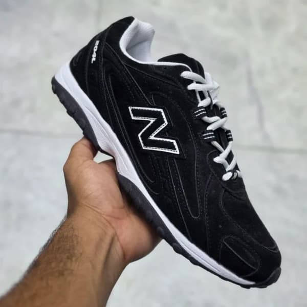 نیوبالانس 204 ال مشکی سفید New Balance 204L — تصویر ۲
