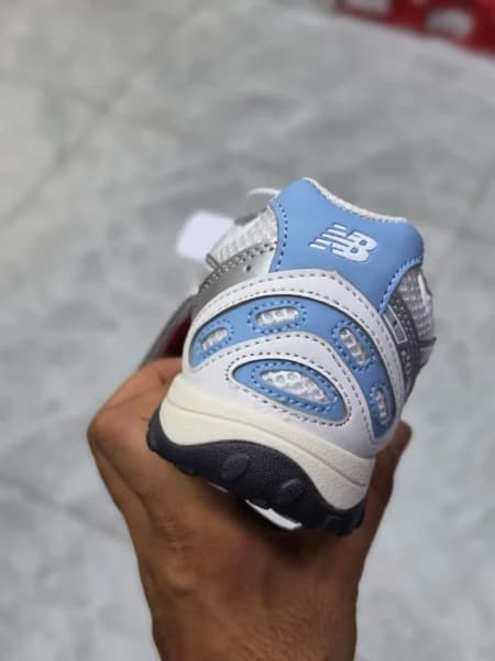 نیوبالانس 204 ال سیلور سفید آبی New Balance 204L U204LSWC — تصویر ۷