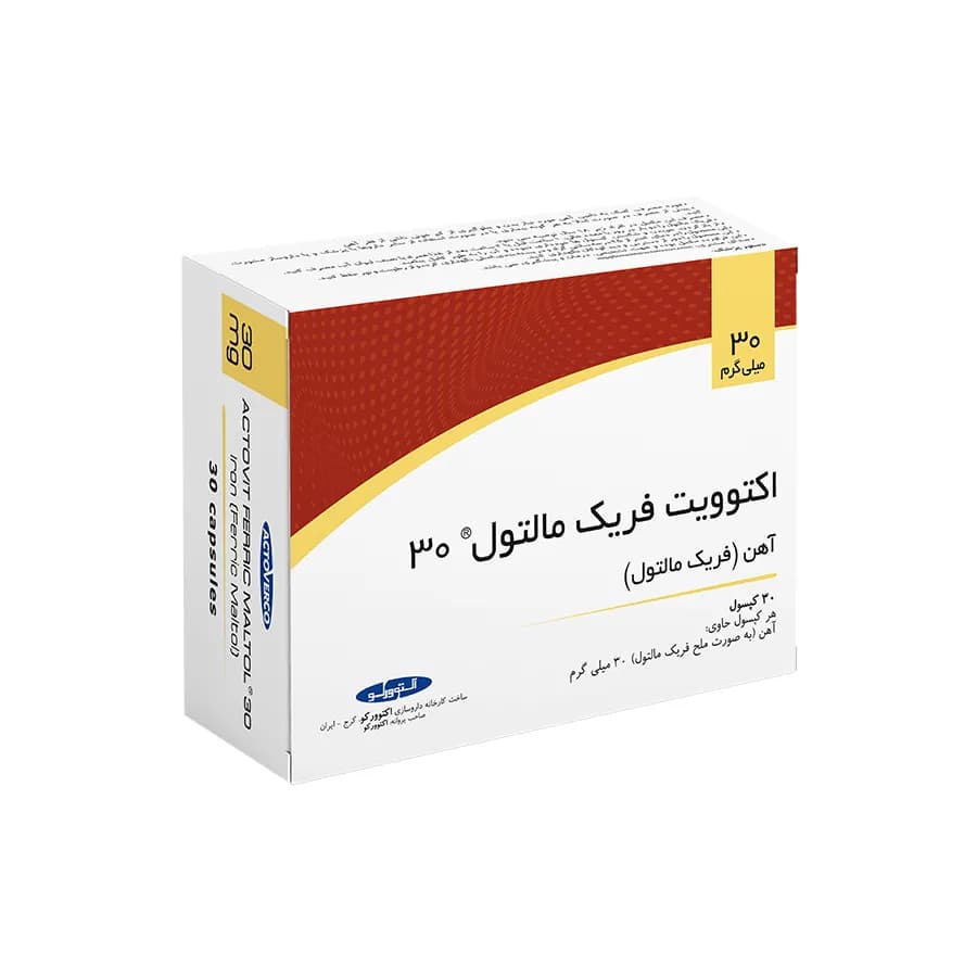 کپسول اکتوویت فریک مالتول 30 | 30 عدد