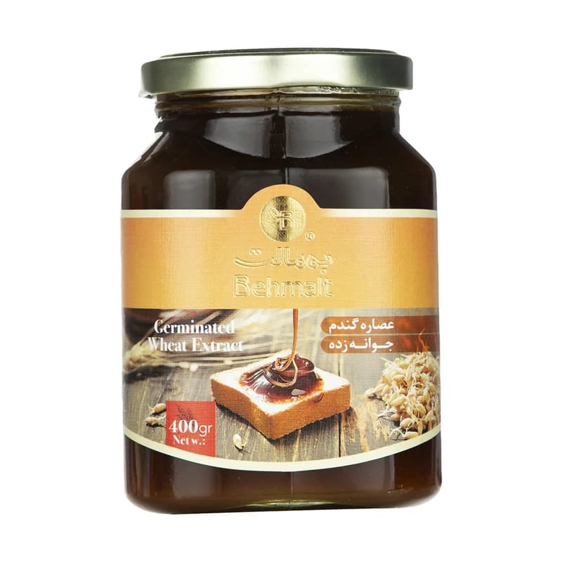 عصاره گندم جوانه زده 400 گرمی