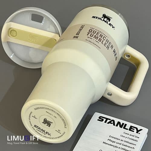 تراول ماگ استنلی مدل تامبلر-Quencher کرم Stanley کد 0279 — تصویر ۳