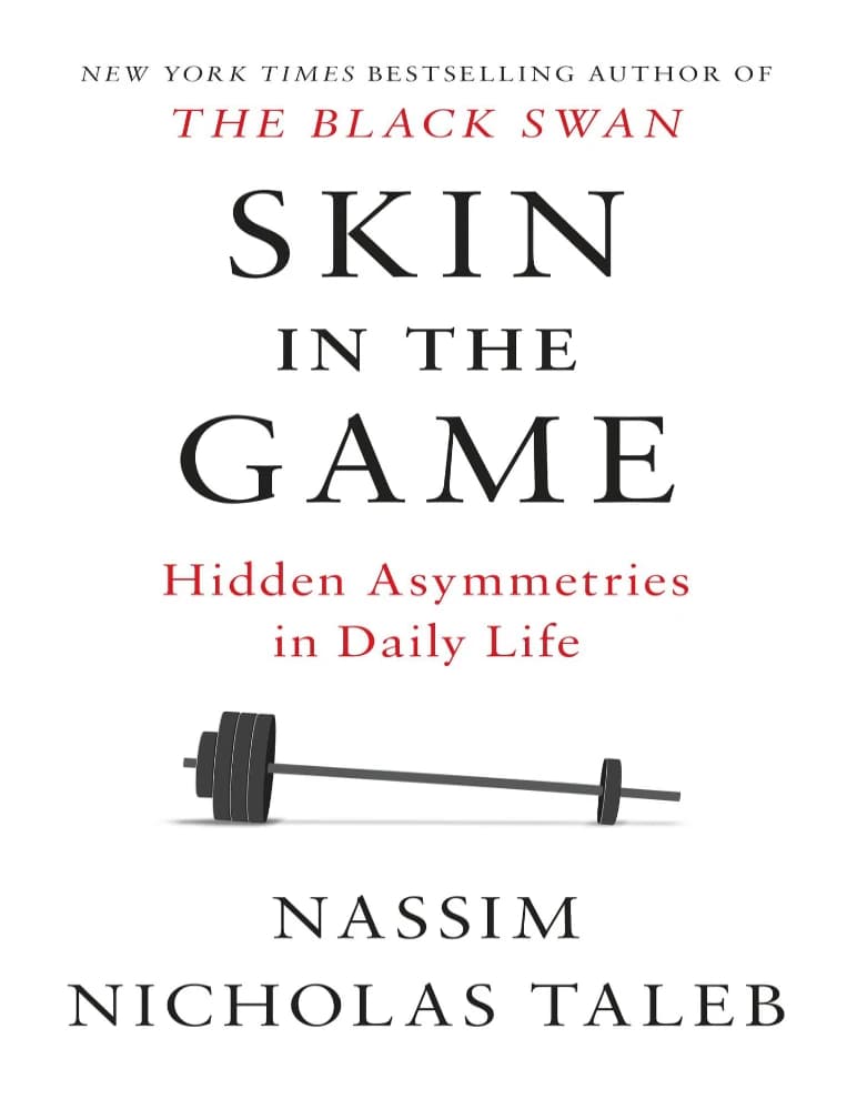 کتاب Skin in the Game (سهیم بودن در بازی) اثر نسیم نیکلاس طالب نسخه PDF انگلیسی