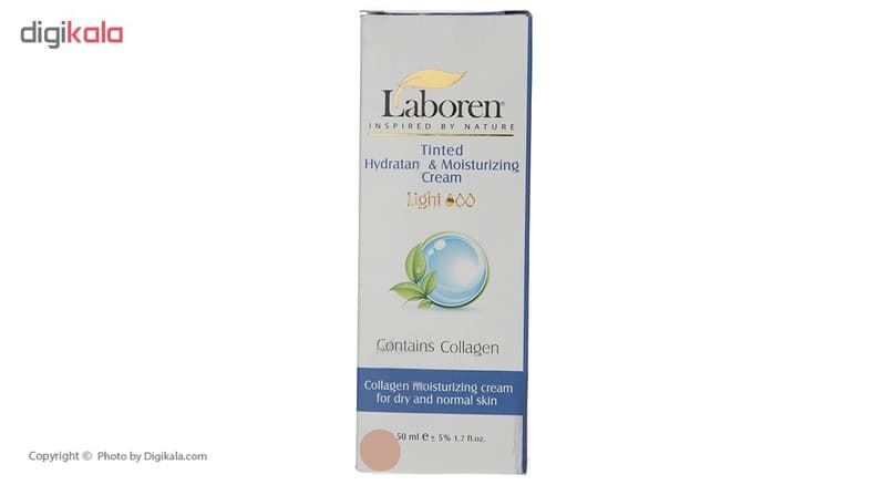 کرم مرطوب کننده رنگی لابورن مدل Normal Light حجم 50 میلی لیتر — تصویر ۶