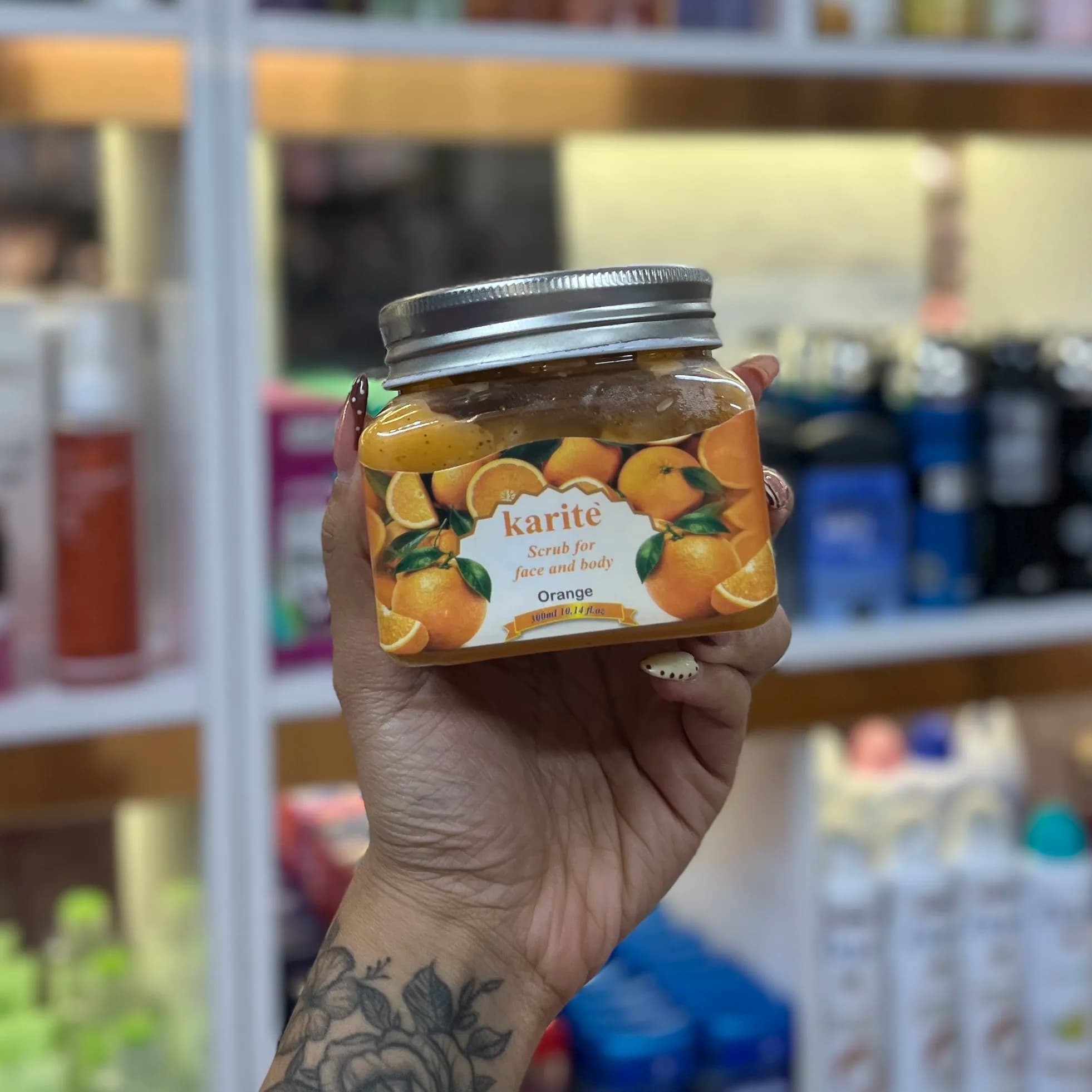 اسکراب شنی صورت و بدن کاریته 300 میل در 8 رایحه — تصویر ۶