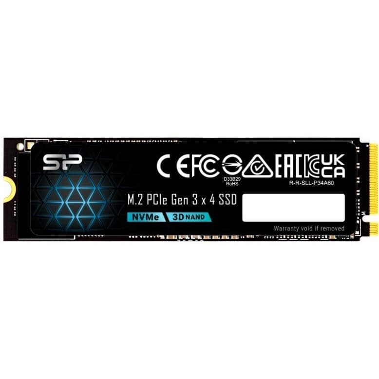 اس اس دی سیلیکون پاور 1ترابایت SSD 1TB M.2 SILICON POWER P34A60 — تصویر ۲