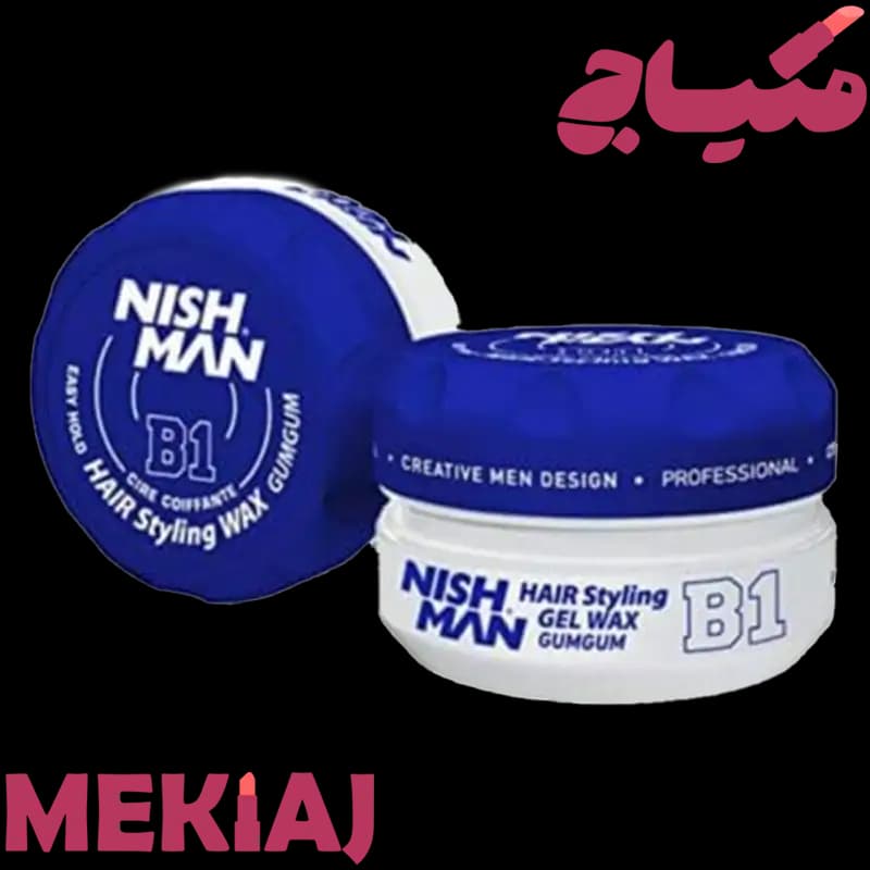 ژل واکس مو سری B1 نیش من | Nishman