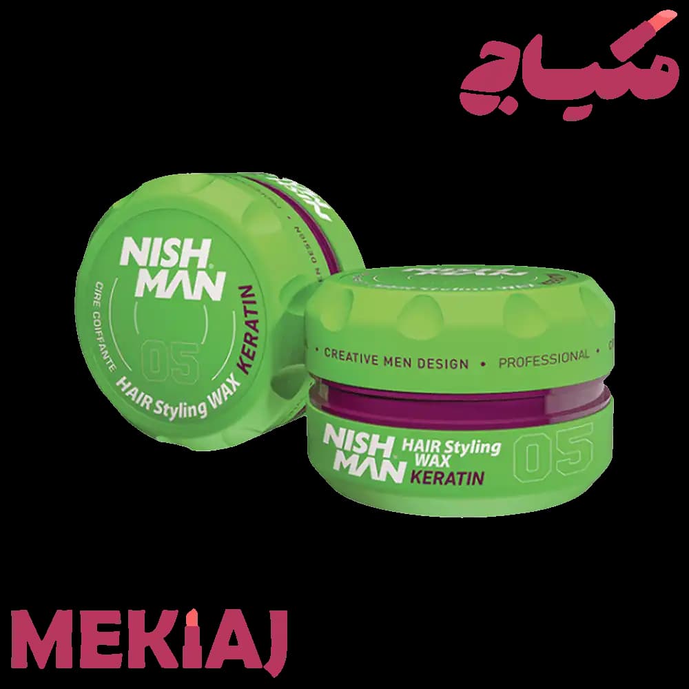 واکس مو نیش من مدل 05 Keratin