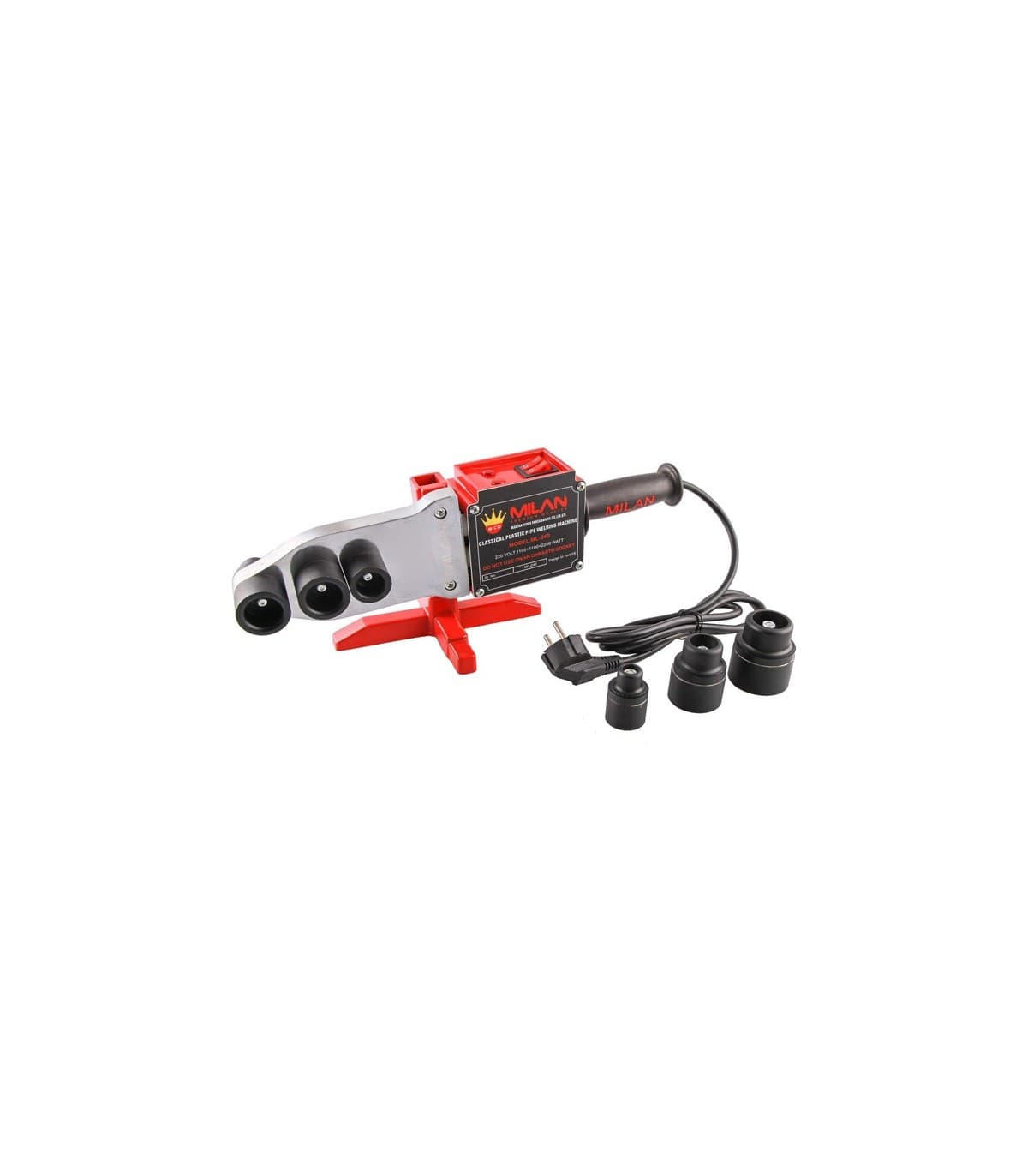 اتو لوله میلان مدل ML-8240 المنت اضافه و 6 عدد پارچهو جعبه فلزی کامل
