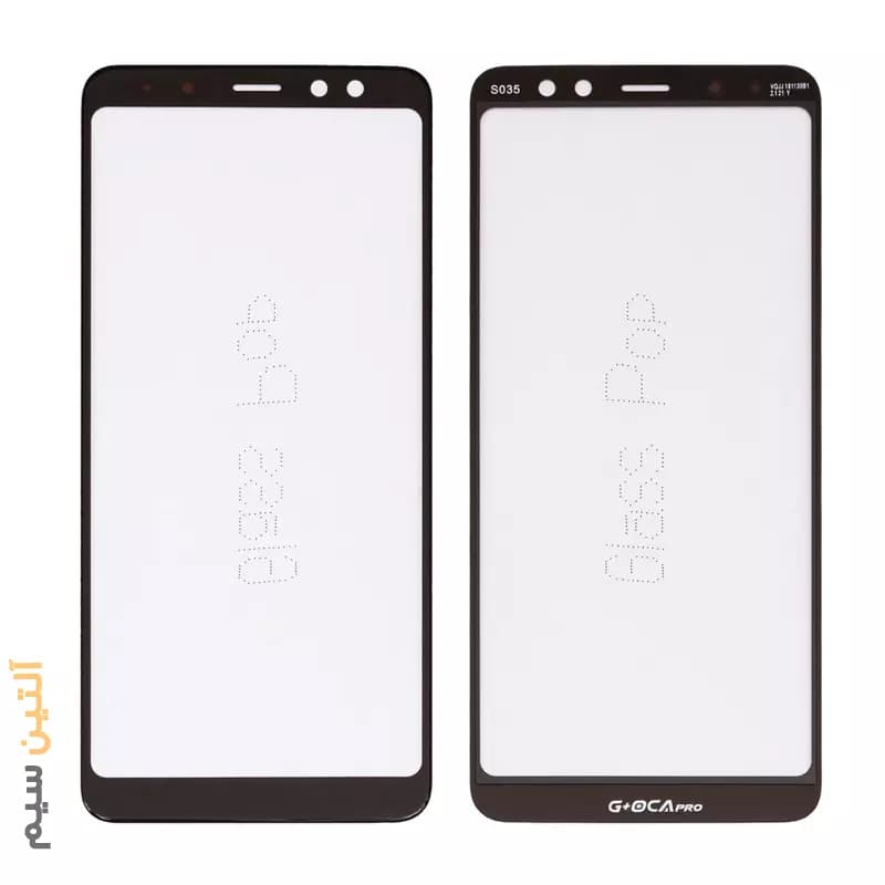گلس تعمیراتی سامسونگ GLASS+OCA SAMSUNG A8 2018 A530