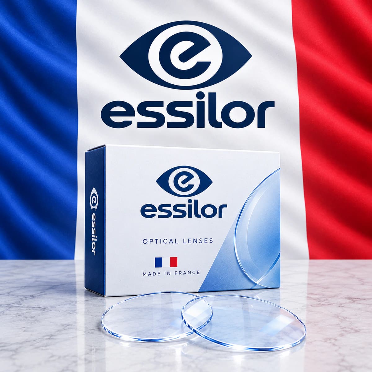 یک جفت عدسی فشرده کریزال سافایر اچ آر 1.67