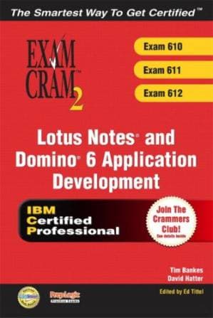 دانلود کتاب Lotus Notes and Domino 6 Application Development Exam Cram 2 (Exam 610, 611, 612)