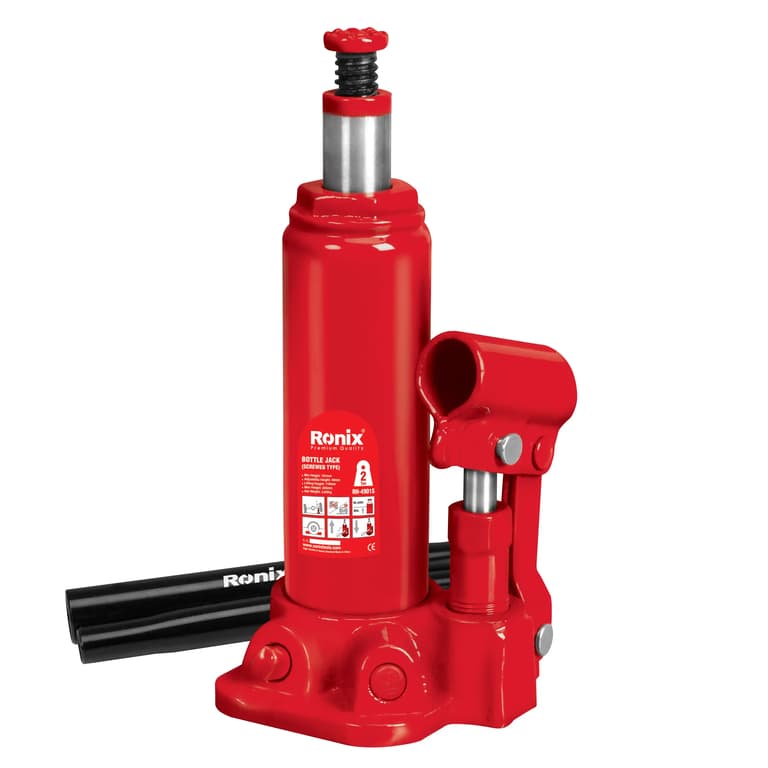 جک روغنی بطری پیچ دار رونیکس مدل RONIX RH-4901S ظرفیت ۲ تن