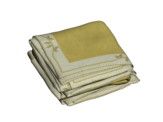 دانلود آبجکت تری‌دی‌مکس حوله مدل Towel-42