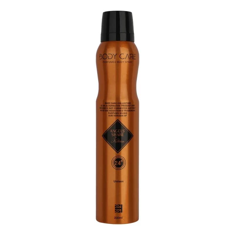 اسپری خوشبوکننده بدن بادی کر مدل Angels’ Share 200ml