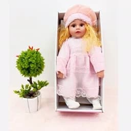 عروسک طرح سرامیک 18 اینج 40 سانتی موزیکال مو کاشت شده — تصویر ۳