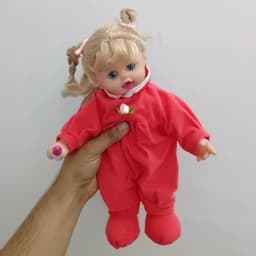 عروسک موزیکال و چراغدار بهمراه شیشه شیر عروسک چشم متحرک با شیشه شیر موزیکال خارجی عروسک آوازخوان آهنگ رمضان گناباد شاپ — تصویر ۶