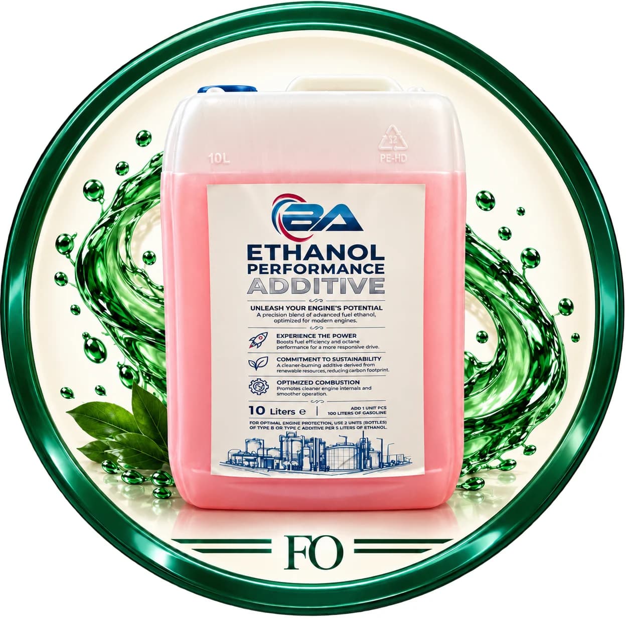 اتانول E100 B.A گالن ۱۰ لیتری